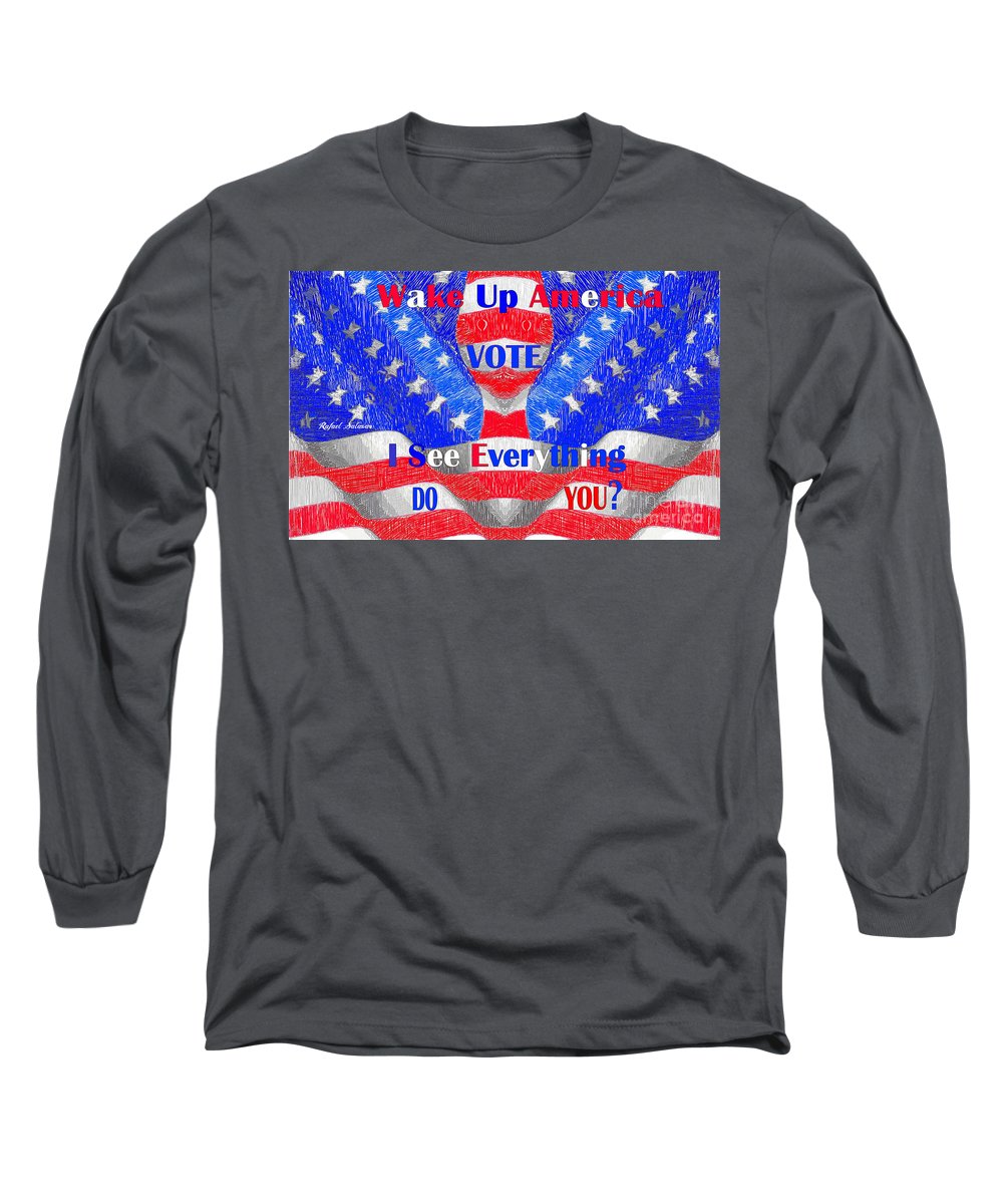 Wake Up America  - Long Sleeve T-Shirt