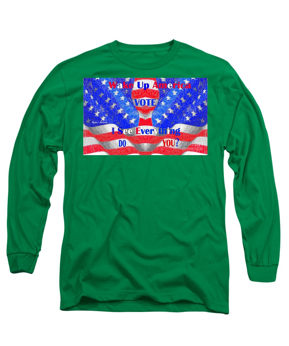 Wake Up America  - Long Sleeve T-Shirt