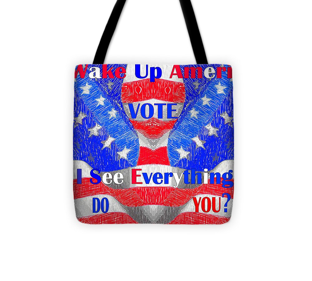 Wake Up America  - Tote Bag