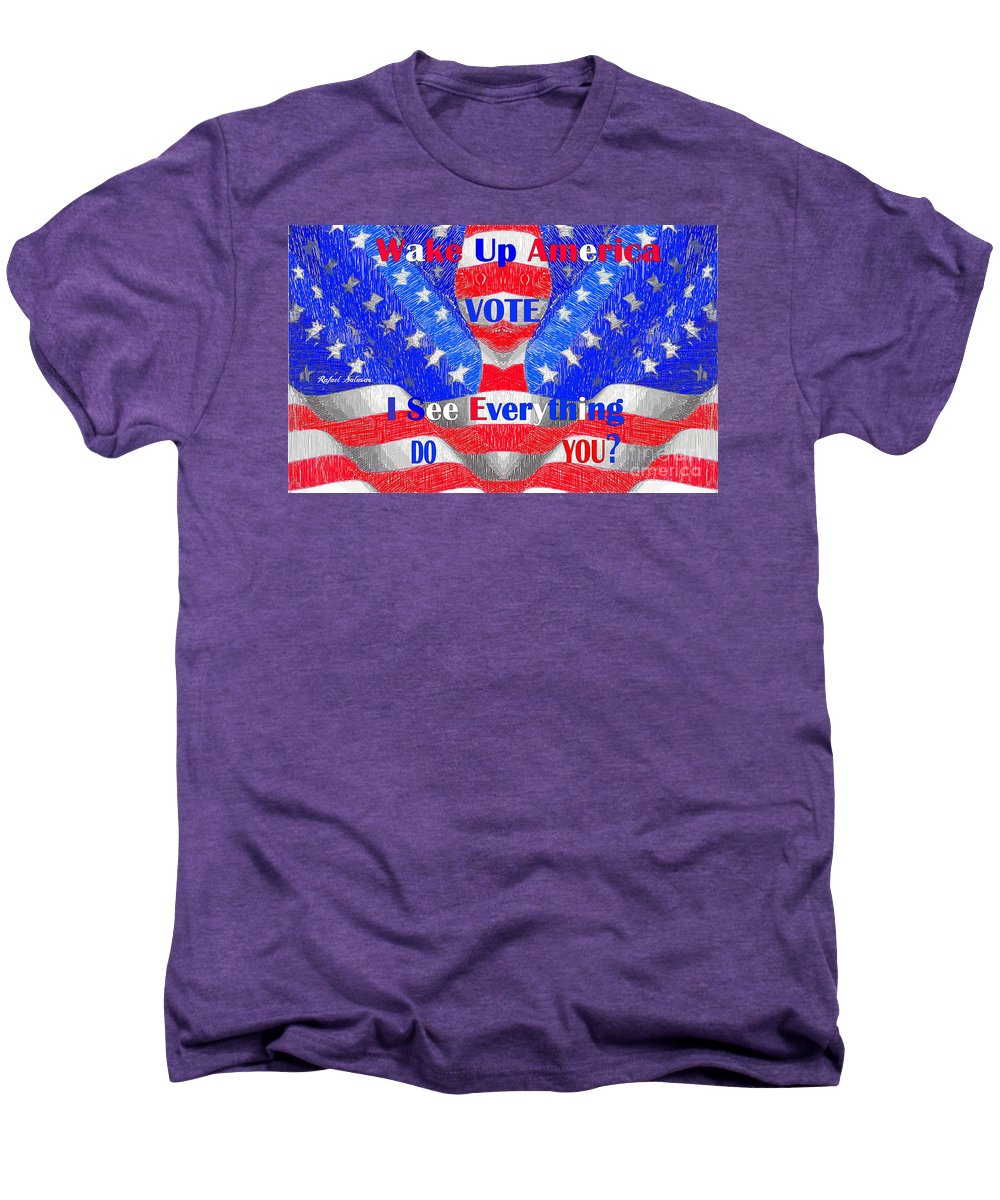 Wake Up America  - Men's Premium T-Shirt