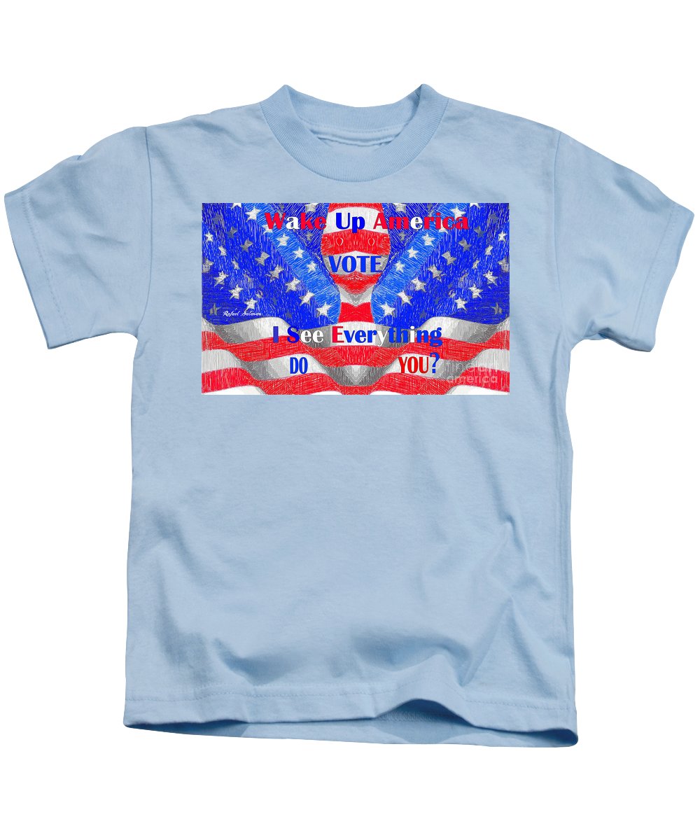 Wake Up America  - Kids T-Shirt