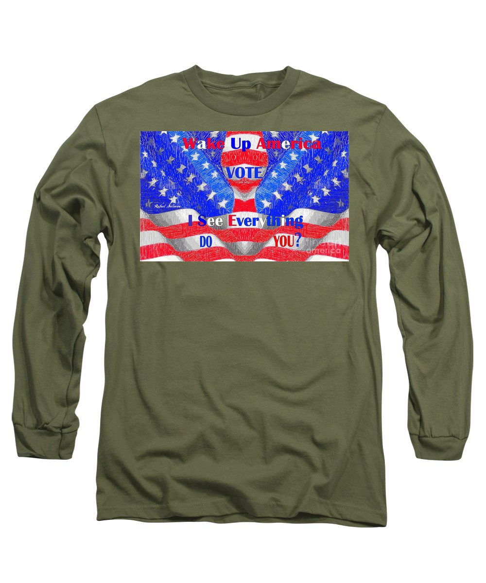 Wake Up America  - Long Sleeve T-Shirt