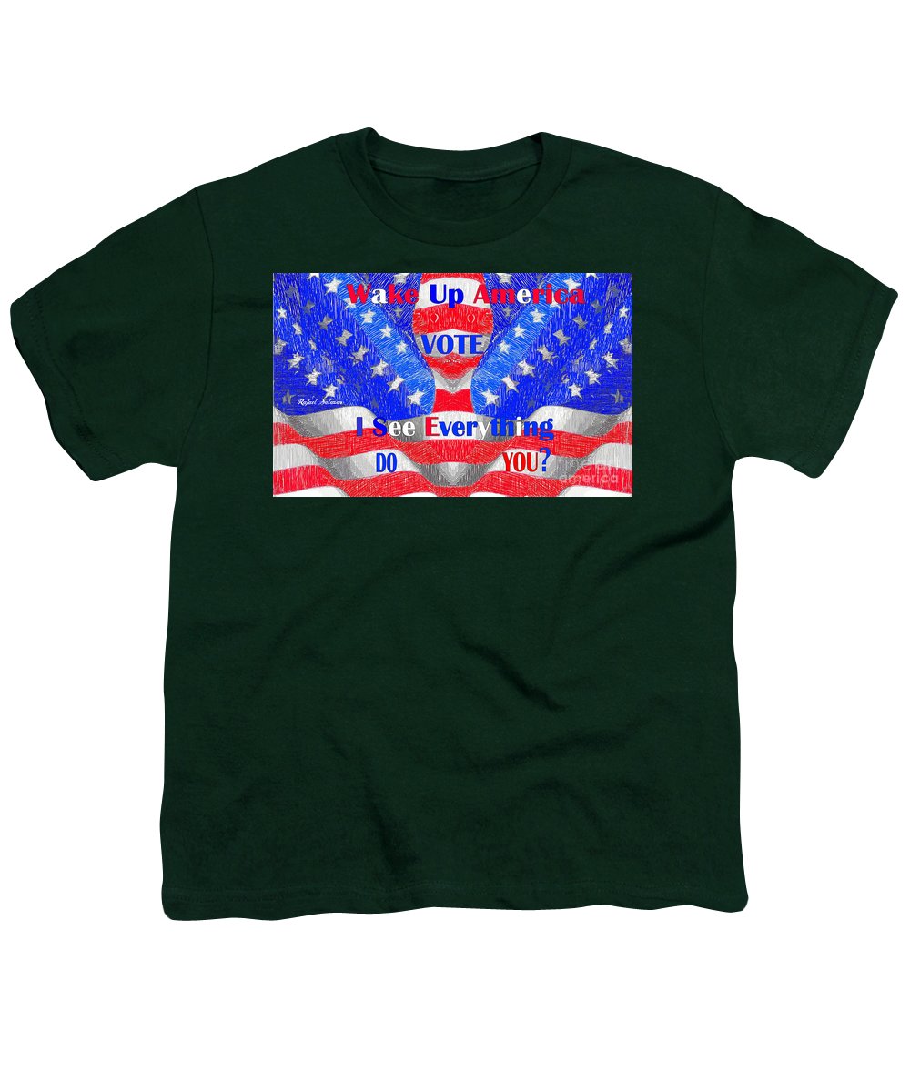 Wake Up America  - Youth T-Shirt
