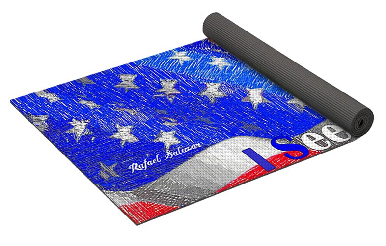 Wake Up America  - Yoga Mat