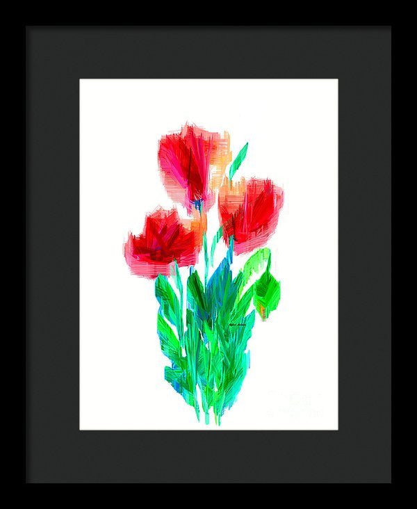 Framed Print - You Got Flowers