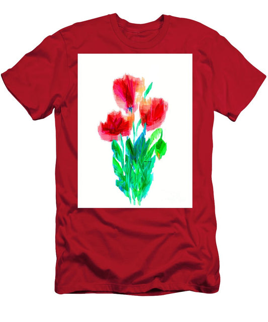 T-shirt pour homme (coupe ajustée) - You Got Flowers