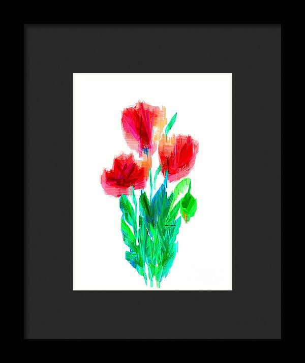 Framed Print - You Got Flowers