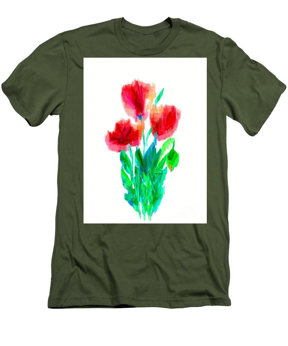 T-shirt pour homme (coupe ajustée) - You Got Flowers