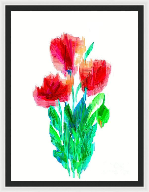 Framed Print - You Got Flowers