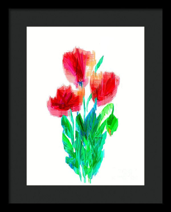 Framed Print - You Got Flowers