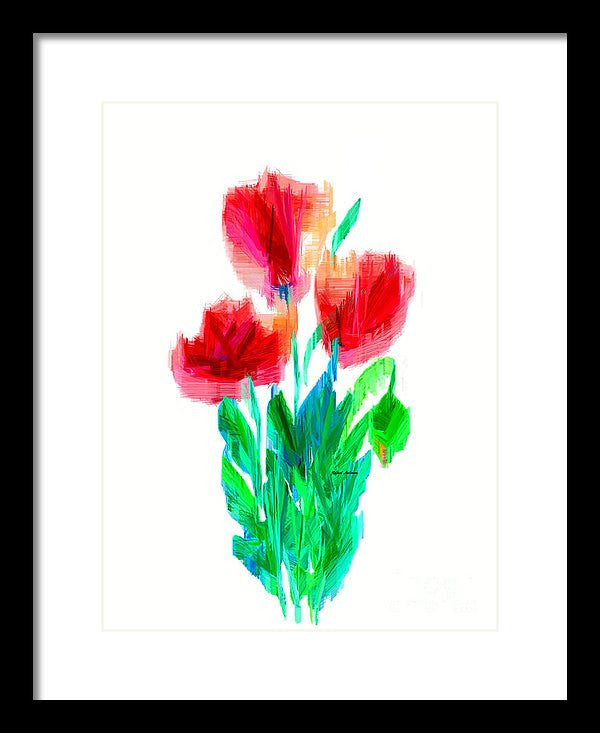 Framed Print - You Got Flowers