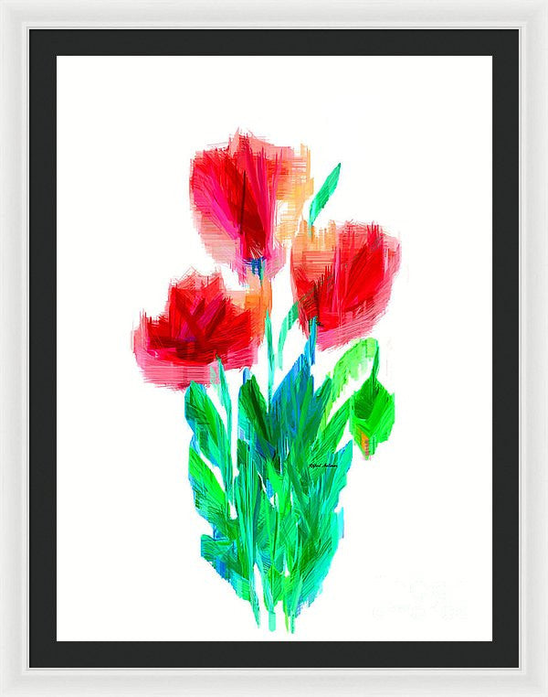 Framed Print - You Got Flowers