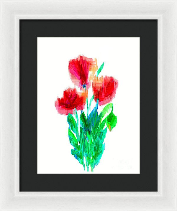 Framed Print - You Got Flowers