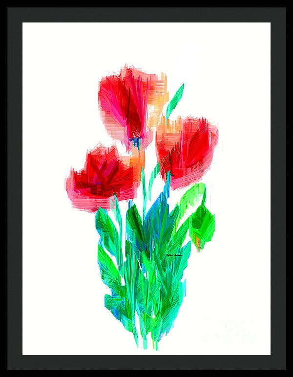 Framed Print - You Got Flowers