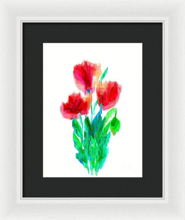 Framed Print - You Got Flowers