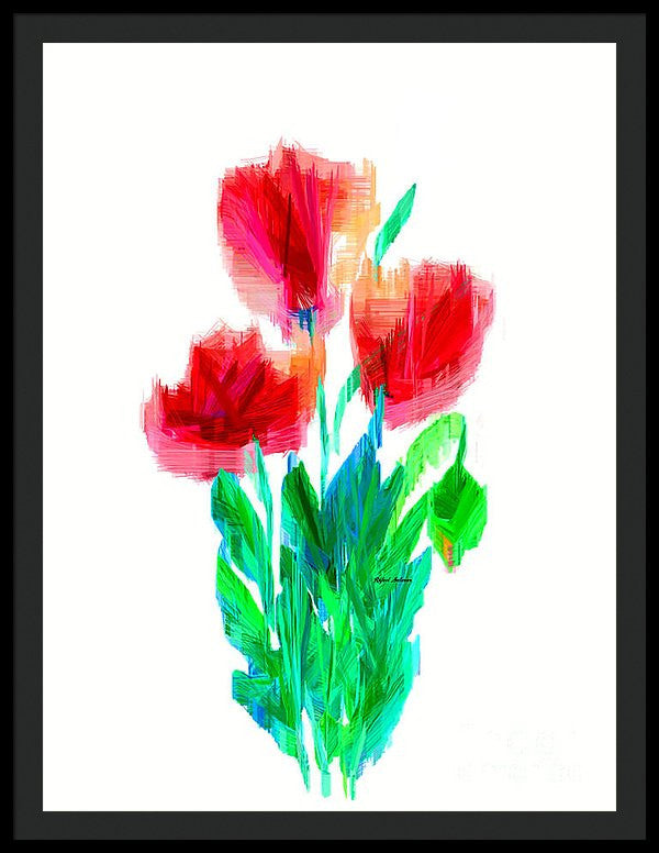 Framed Print - You Got Flowers