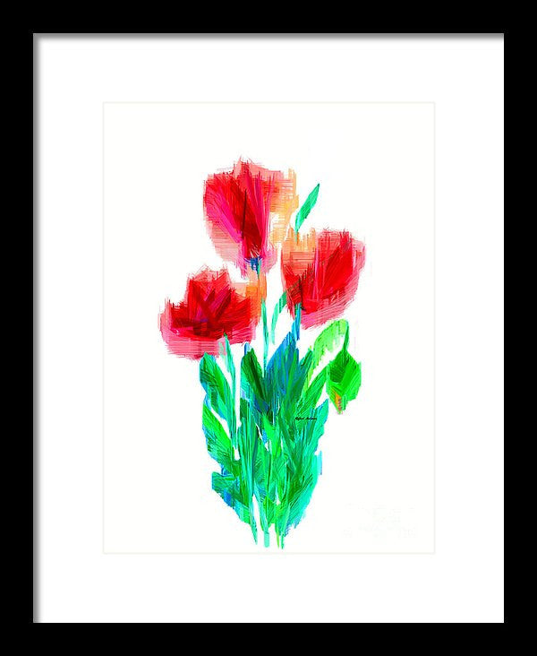 Framed Print - You Got Flowers