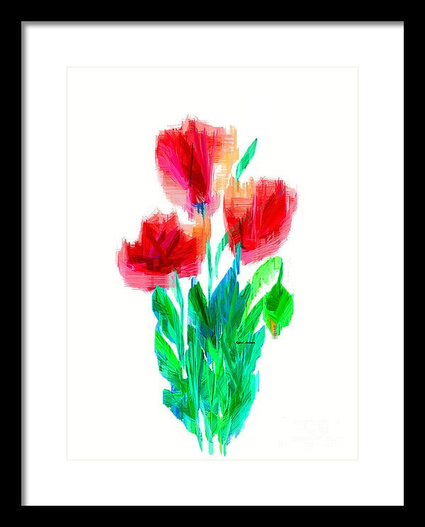 Framed Print - You Got Flowers