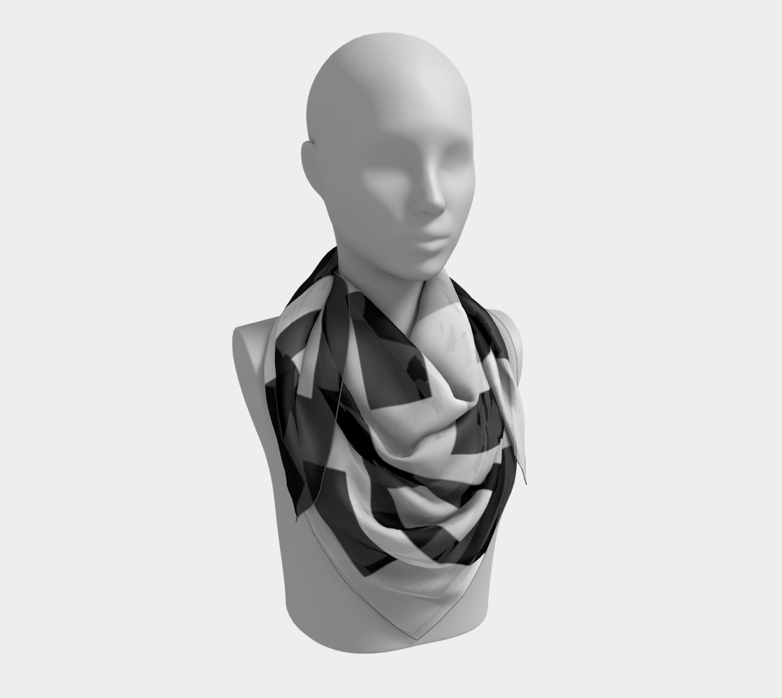Visions of the Past Square Scarf