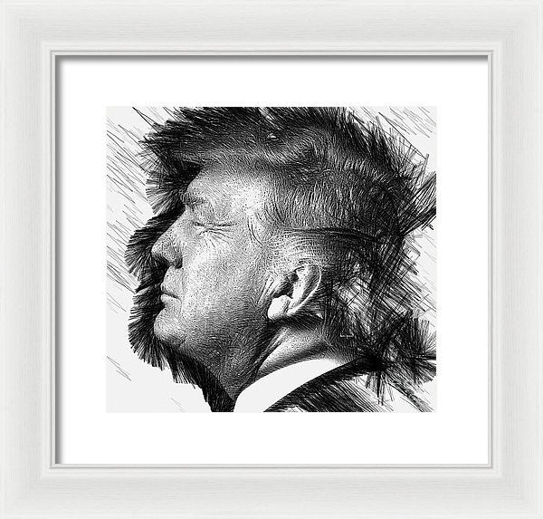 Framed Print - Donald J. Trump