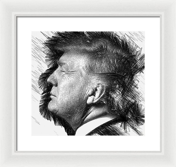 Framed Print - Donald J. Trump