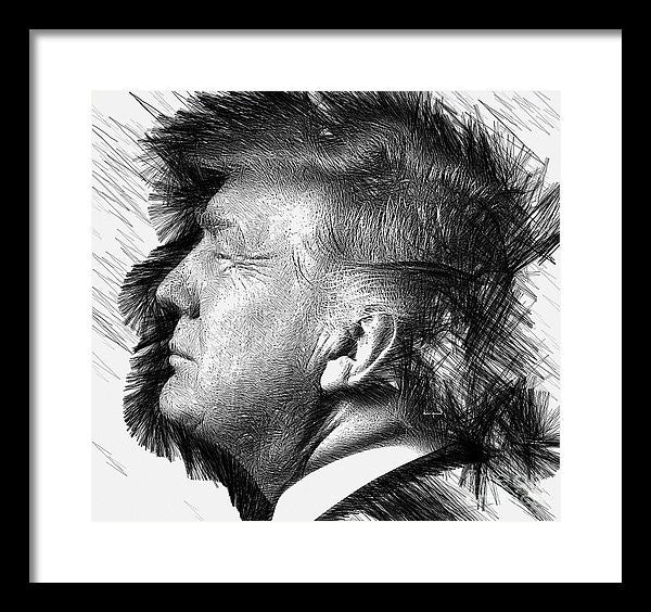 Framed Print - Donald J. Trump