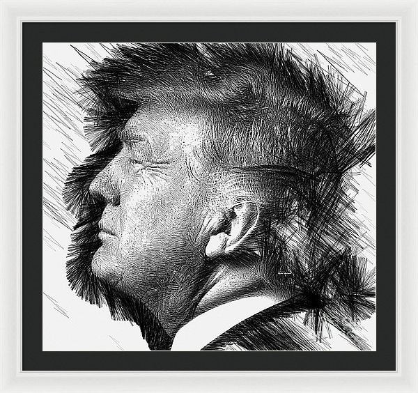 Framed Print - Donald J. Trump