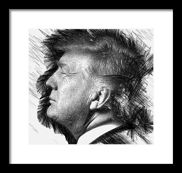 Framed Print - Donald J. Trump