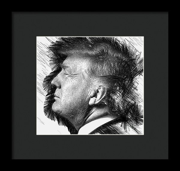 Framed Print - Donald J. Trump