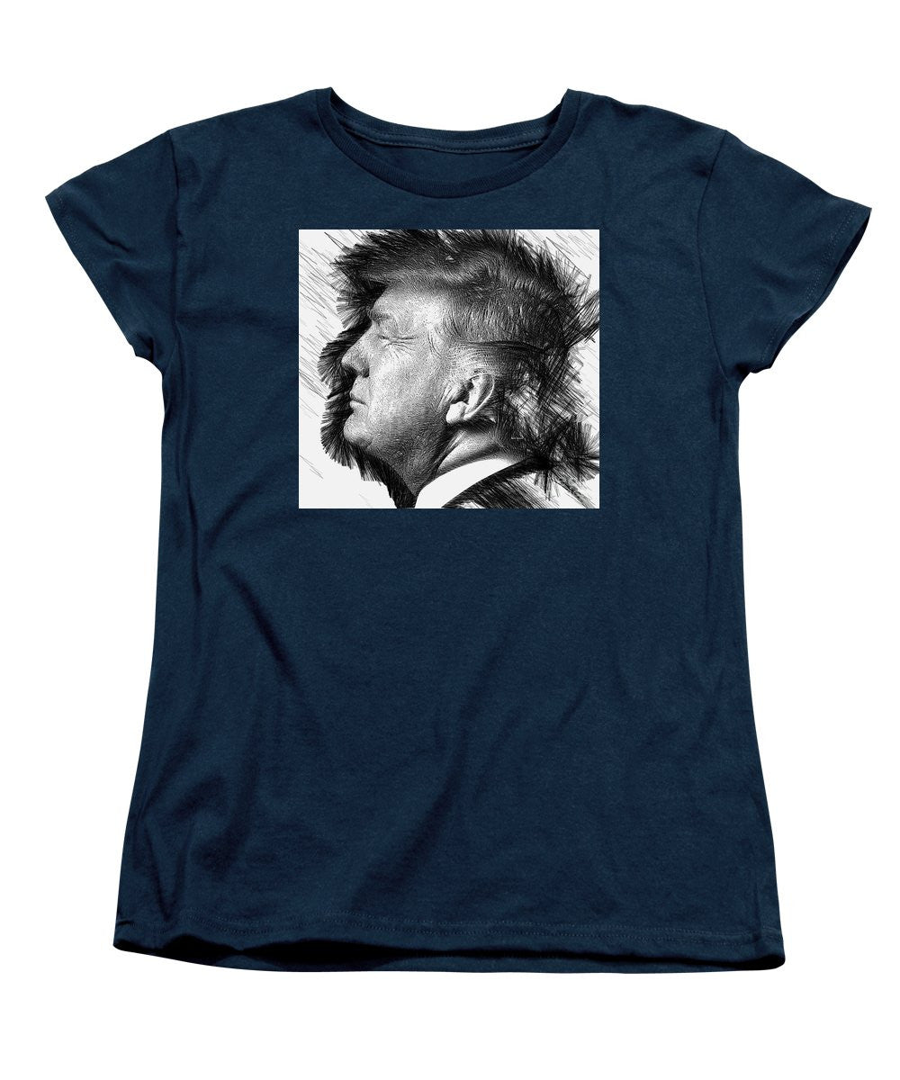 Women's T-Shirt (Standard Cut) - Donald J. Trump