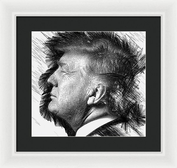 Framed Print - Donald J. Trump