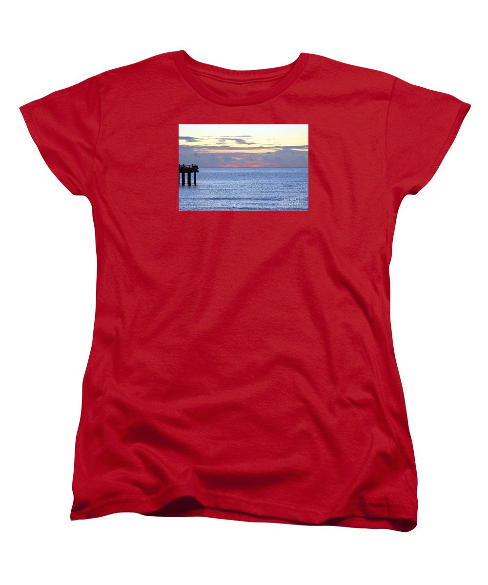 T-shirt pour femme (coupe standard) - Sunrise In Florida Riviera