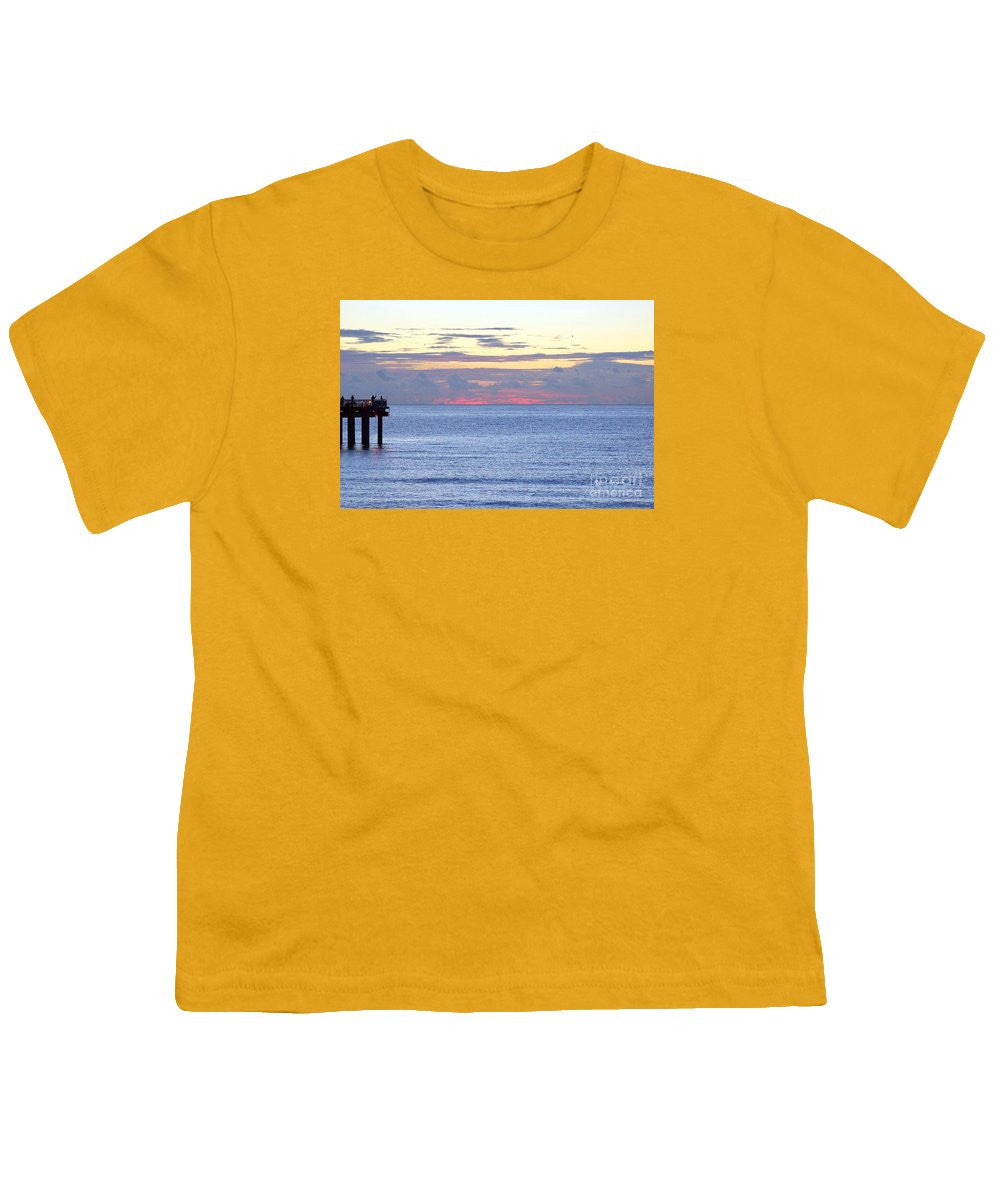 T-shirt pour jeunes - Lever de soleil sur la Riviera floridienne