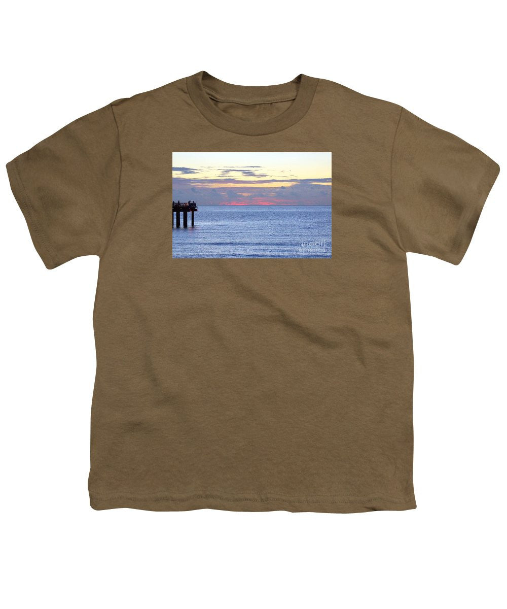 T-shirt pour jeunes - Lever de soleil sur la Riviera floridienne