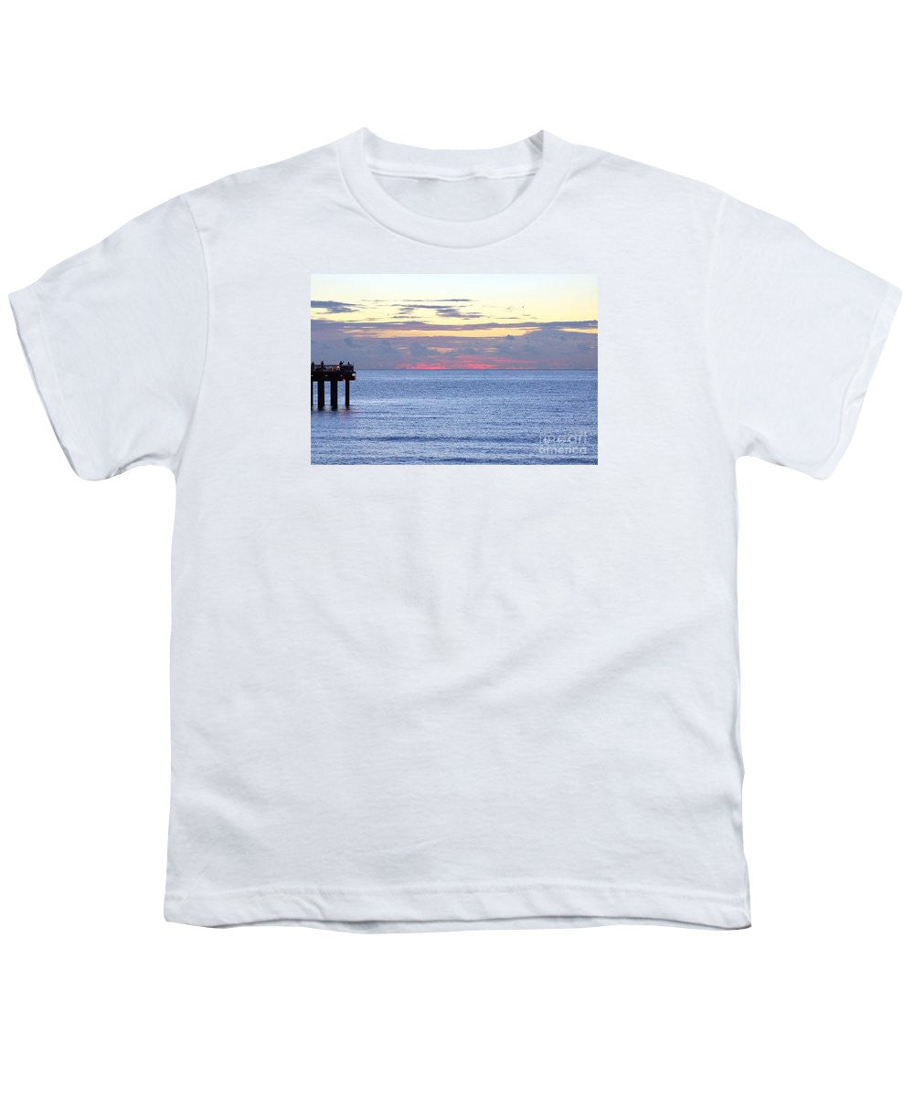 T-shirt pour jeunes - Lever de soleil sur la Riviera floridienne