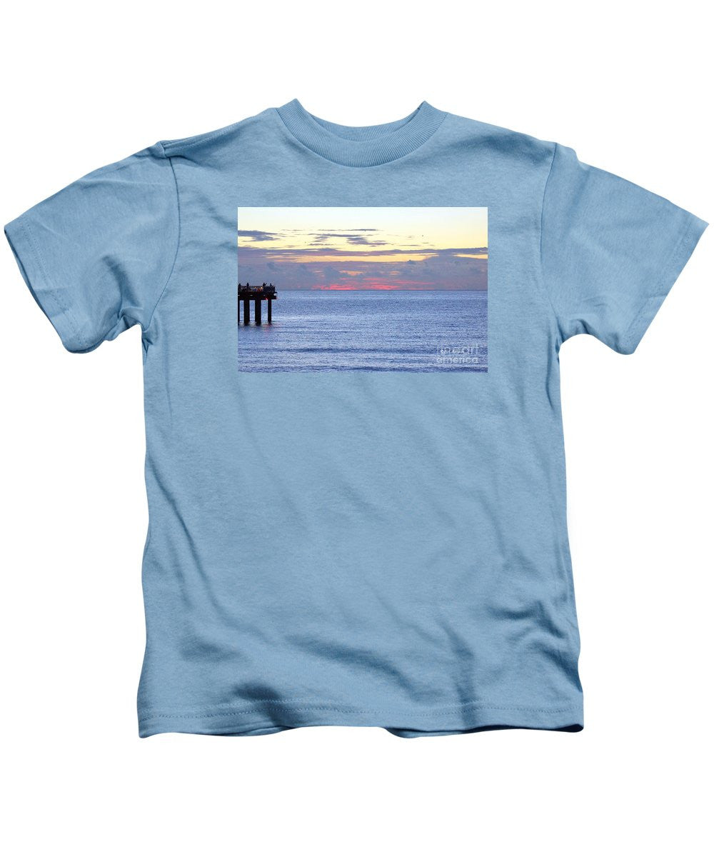 T-shirt pour enfants - Lever de soleil sur la Riviera floridienne