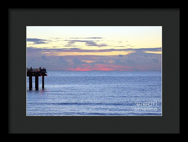 Framed Print - Sunrise In Florida Riviera