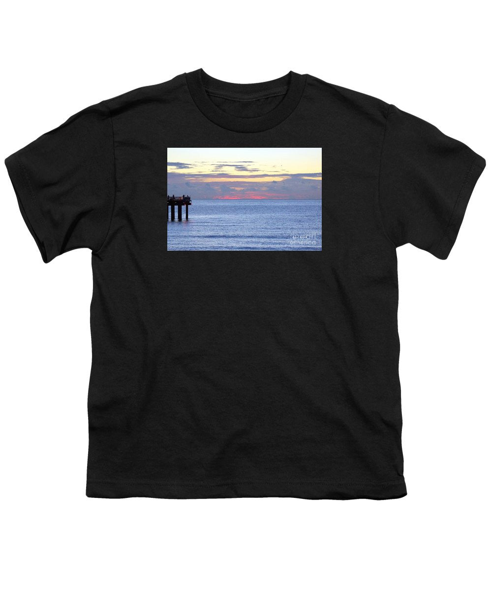 T-shirt pour jeunes - Lever de soleil sur la Riviera floridienne