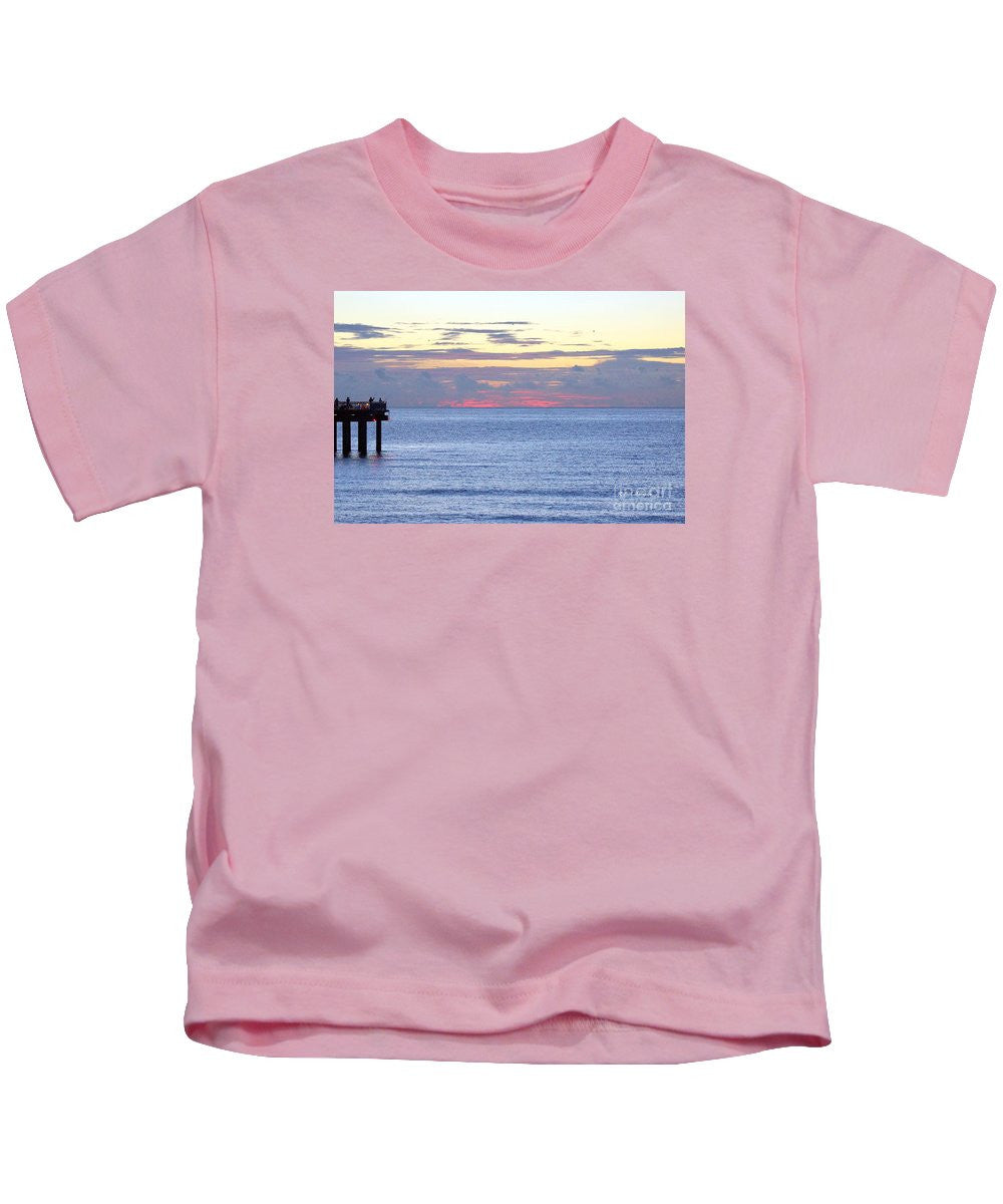 T-shirt pour enfants - Lever de soleil sur la Riviera floridienne