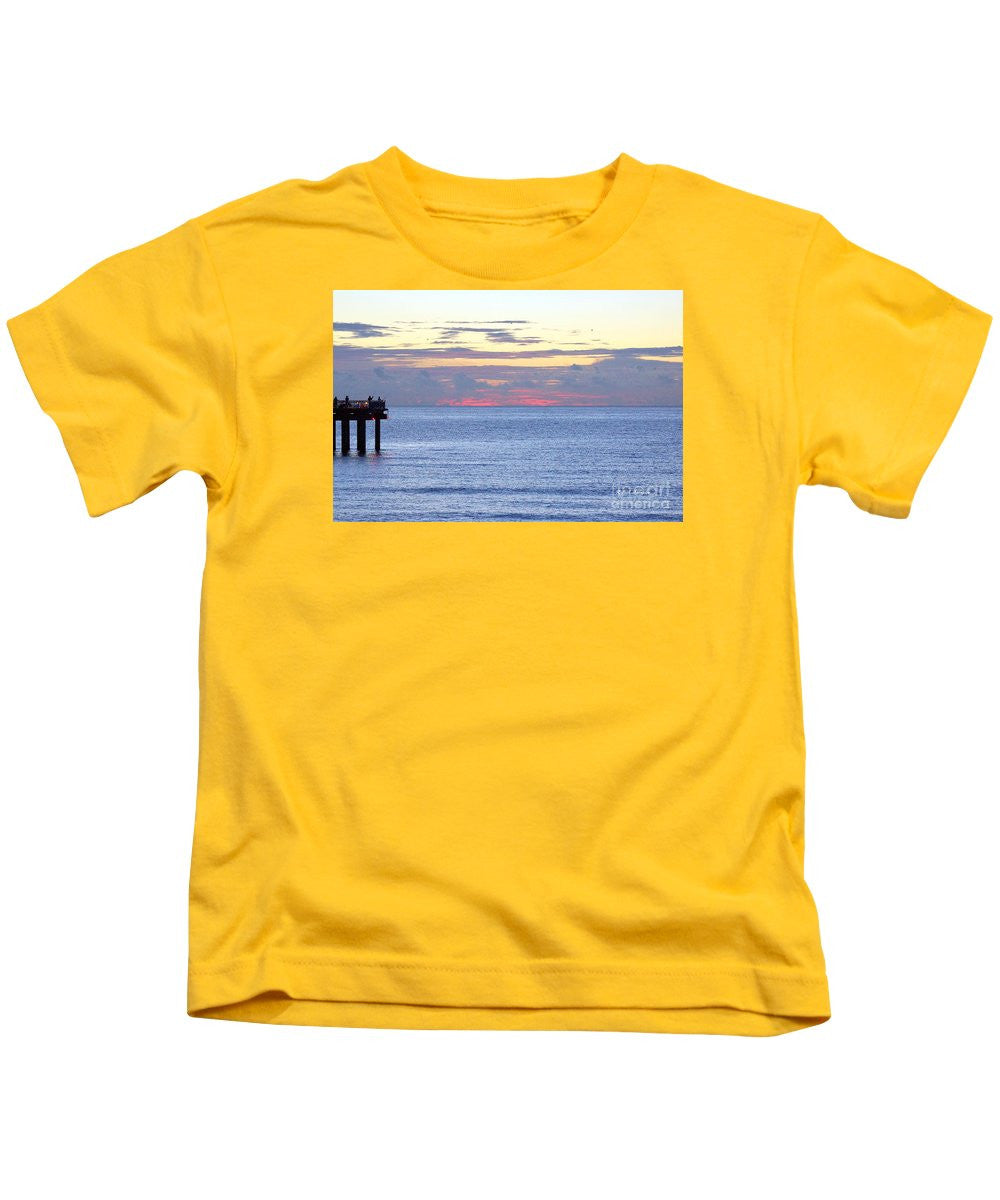 T-shirt pour enfants - Lever de soleil sur la Riviera floridienne