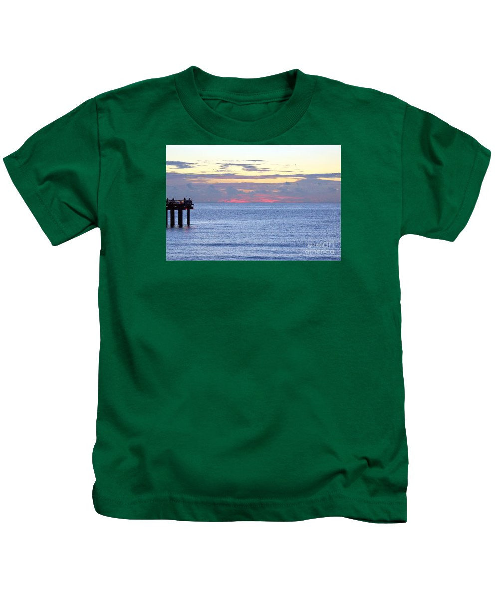 T-shirt pour enfants - Lever de soleil sur la Riviera floridienne