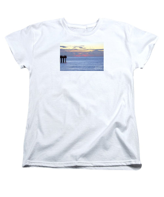 T-shirt pour femme (coupe standard) - Sunrise In Florida Riviera