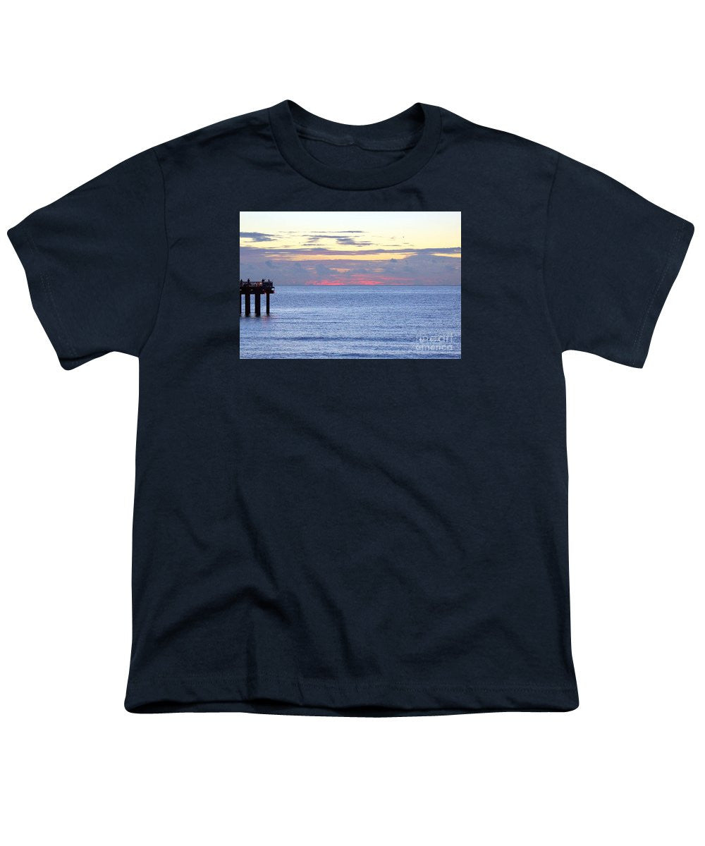 T-shirt pour jeunes - Lever de soleil sur la Riviera floridienne