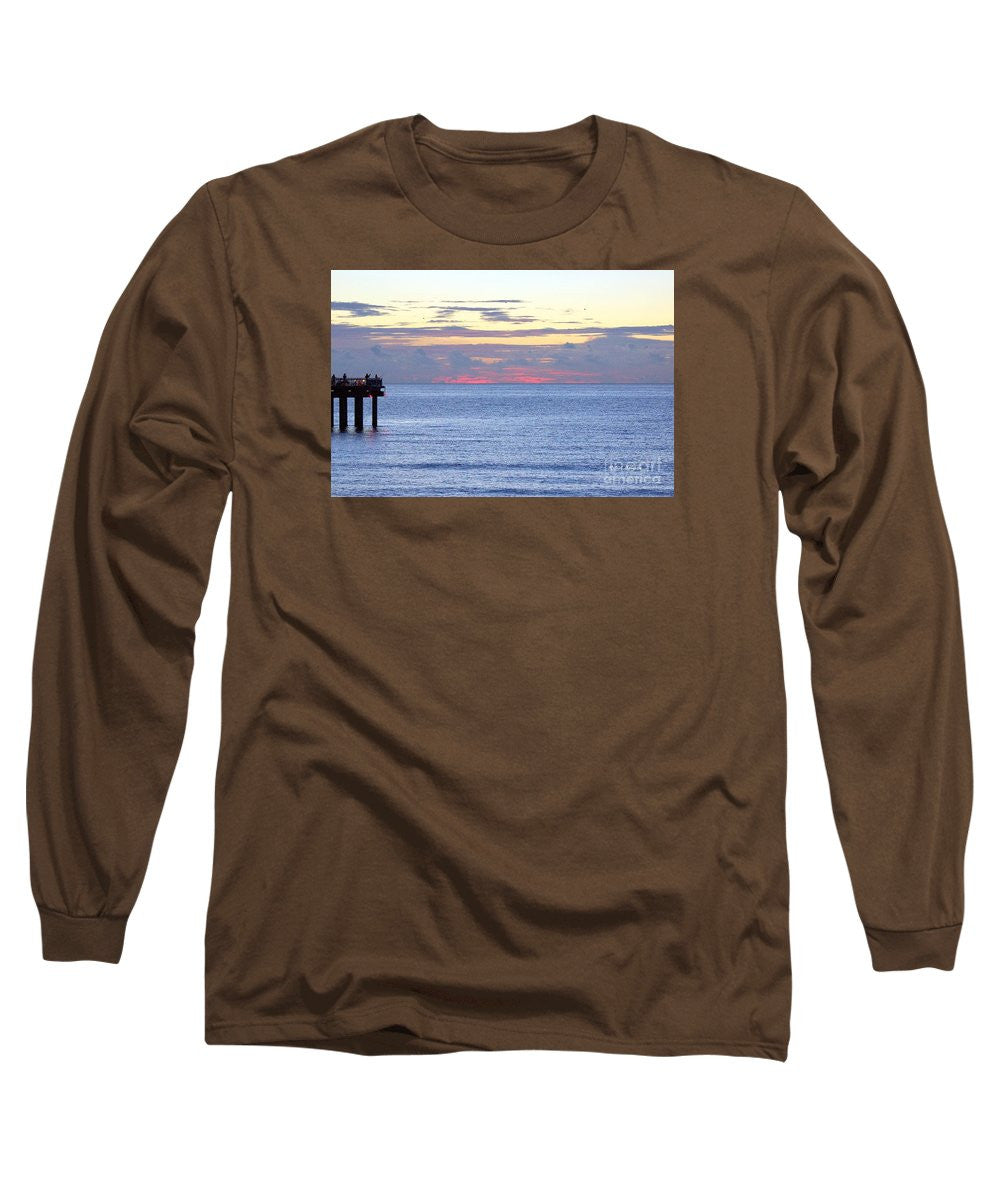 Long Sleeve T-Shirt - Sunrise In Florida Riviera