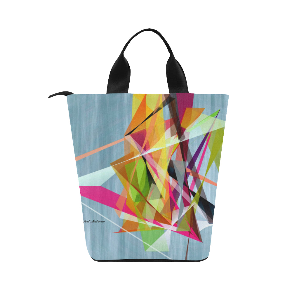 Summer Nylon Lunch Tote Bag (Model 1670)