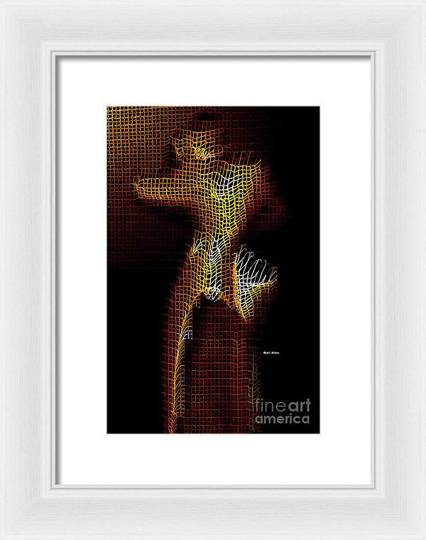 Framed Print - 3 Dimensional Shadows