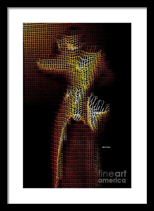 Framed Print - 3 Dimensional Shadows