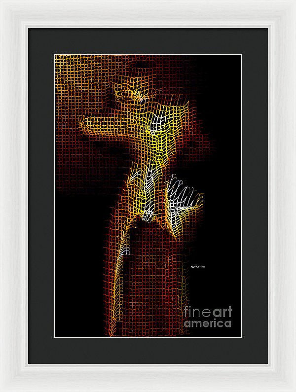 Framed Print - 3 Dimensional Shadows