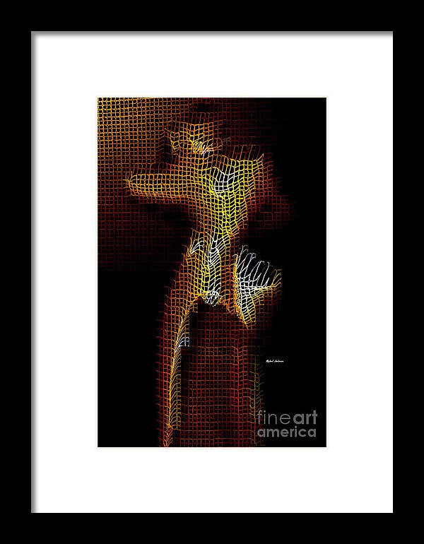 Framed Print - 3 Dimensional Shadows