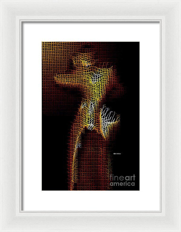 Framed Print - 3 Dimensional Shadows